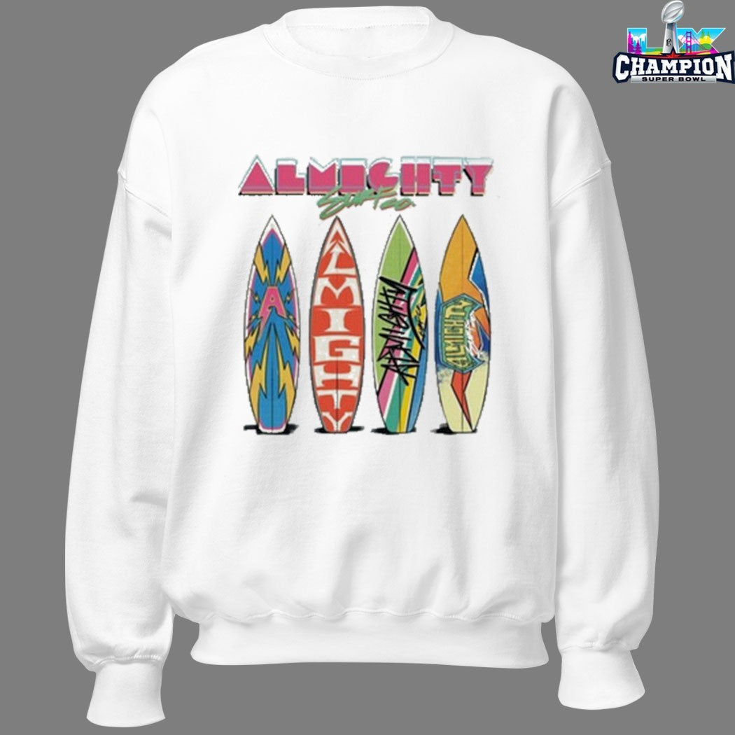 Almighty Surfs Up T-shirts