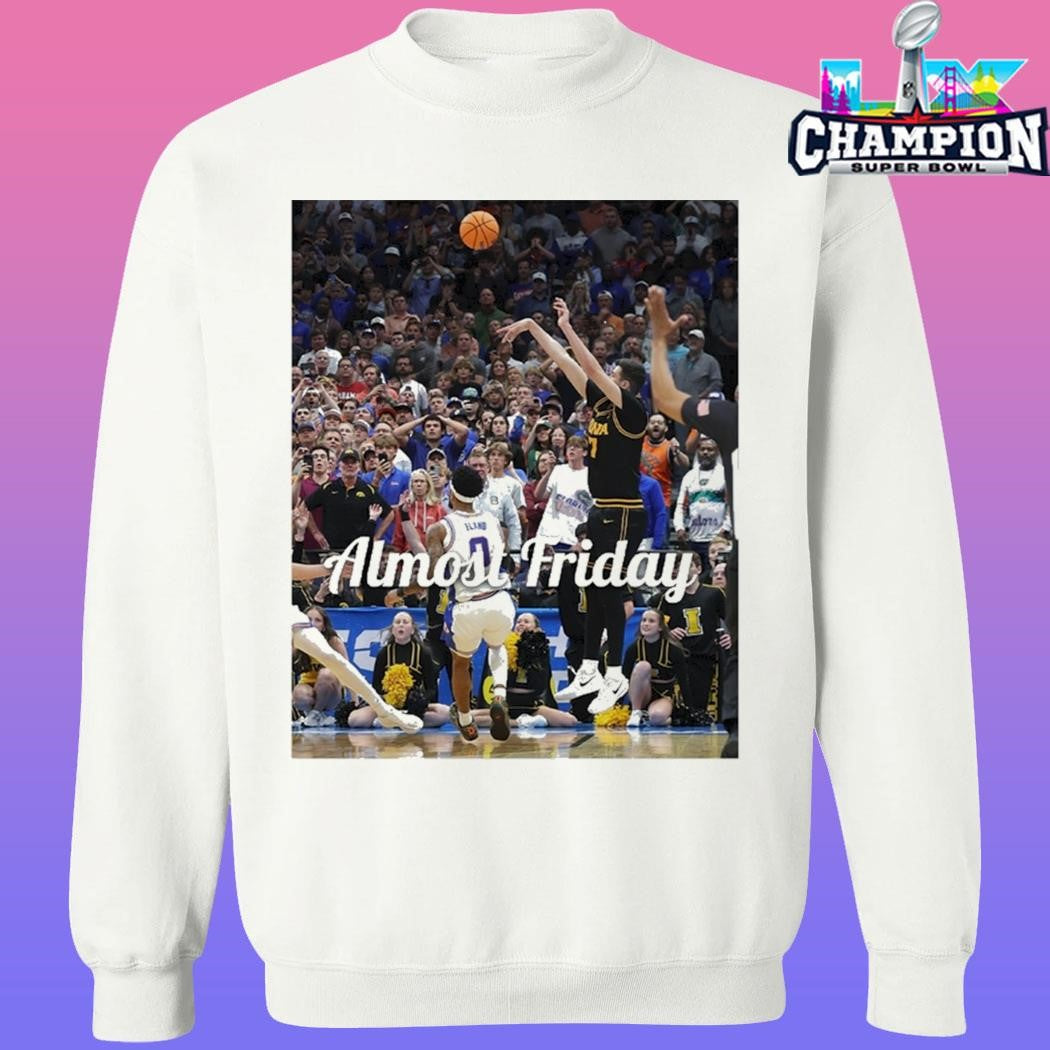 Almost Friday Iowa Men’s Basketball 2026 March Madness Shirt