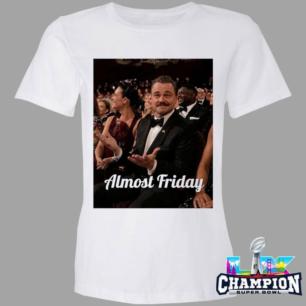 Almost Friday Leo Mustache Shirt