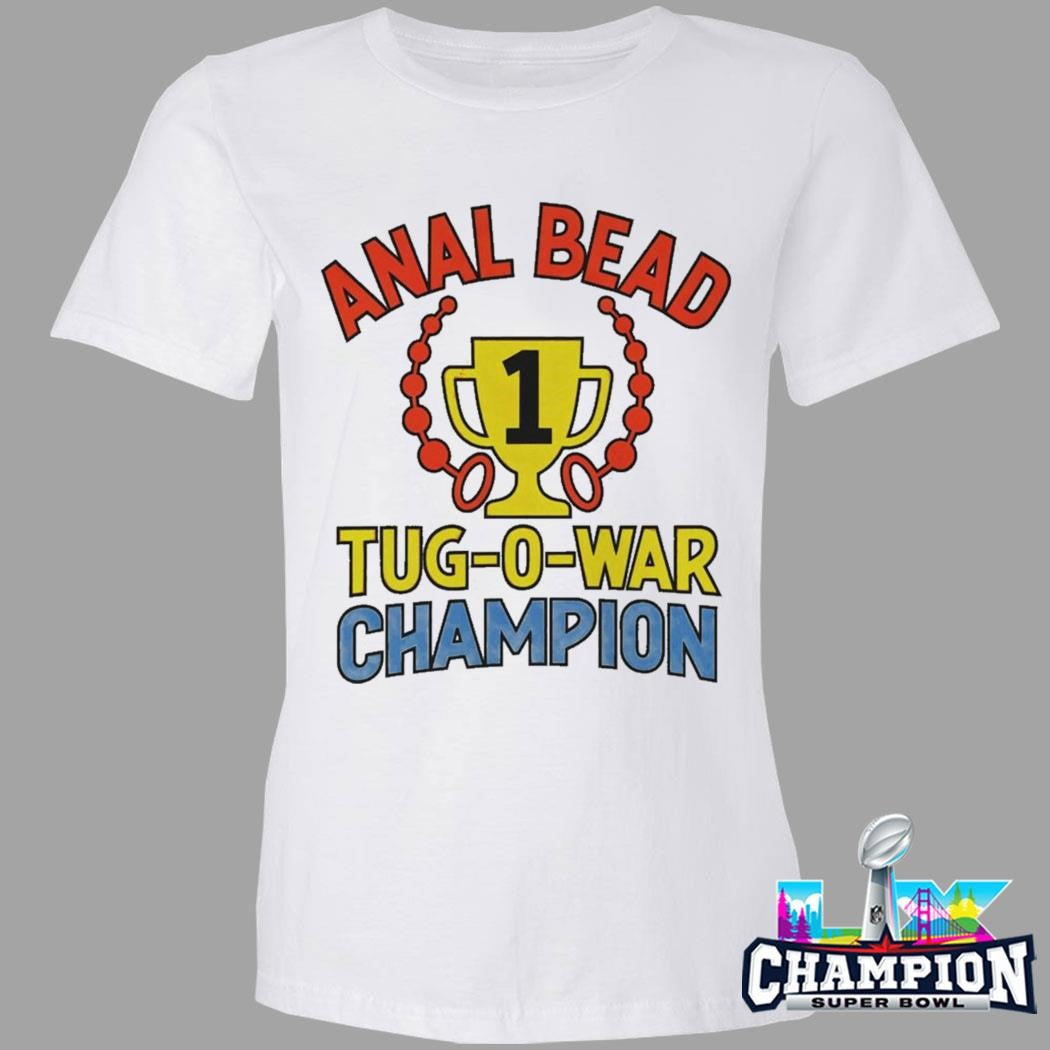 Anal Bead Tug Of War Champion Dark Shirt