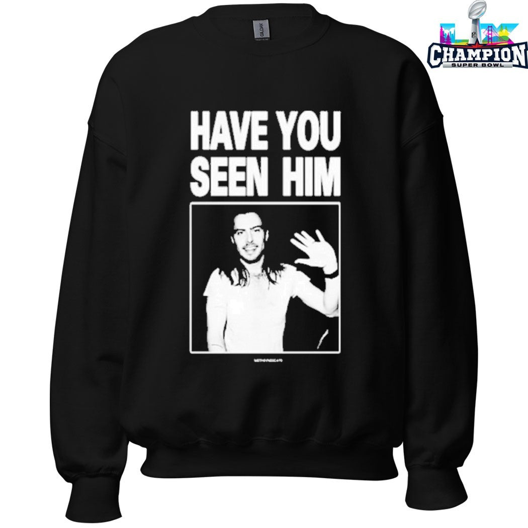 Andrew W.K. Have You Seen Him T-shirts