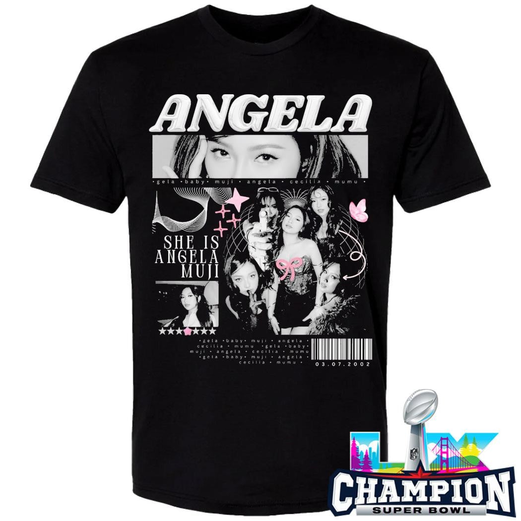 Angela She Is Angela Muji Shirt