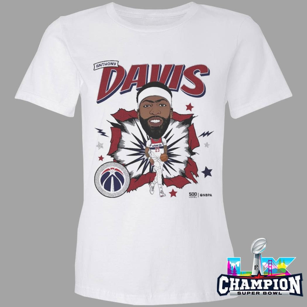 Anthony Davis Washington Wizards Caricature Shirt