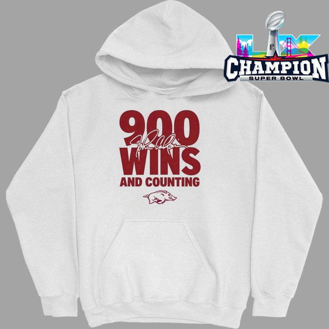 Arkansas Razorbacks John Calipari 900 Wins And Counting Shirt