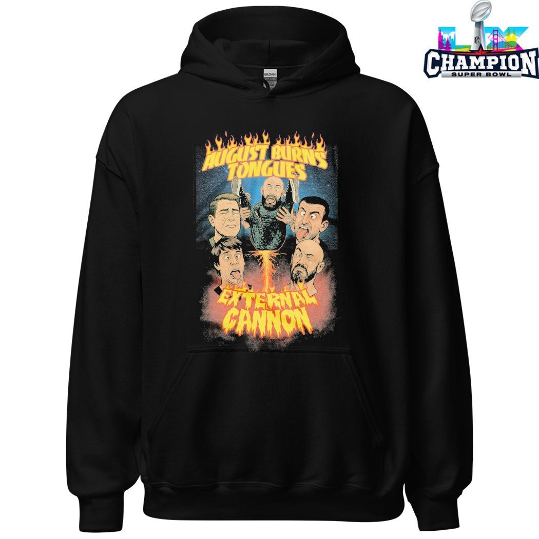 August Burns Red Tongues External Cannon Hot Sauce T-shirts
