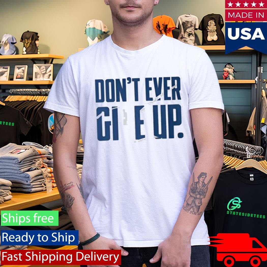 BYU Don’t Ever Give Up Shirt