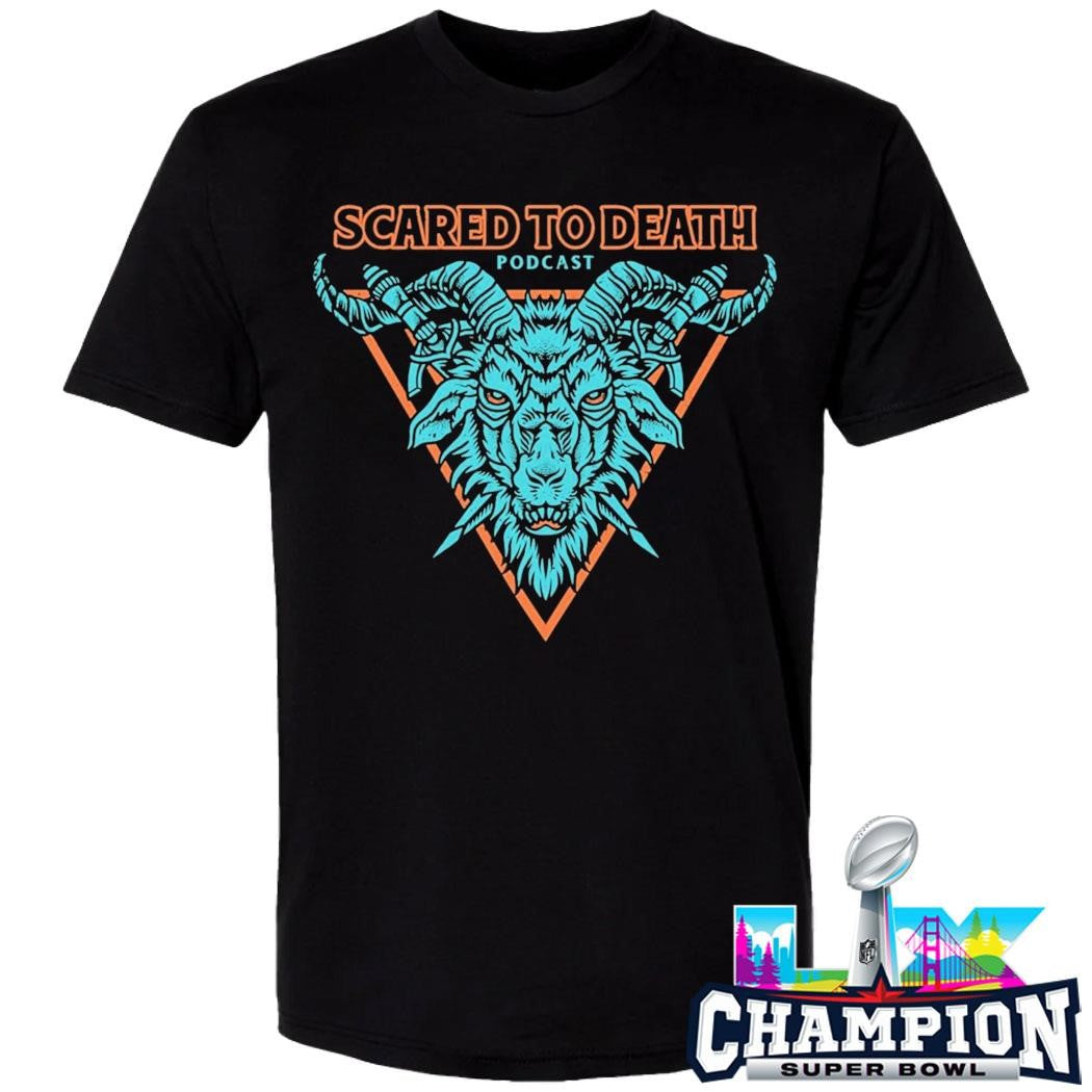 Bad Magic Productions Scared To Death Goat Shirt