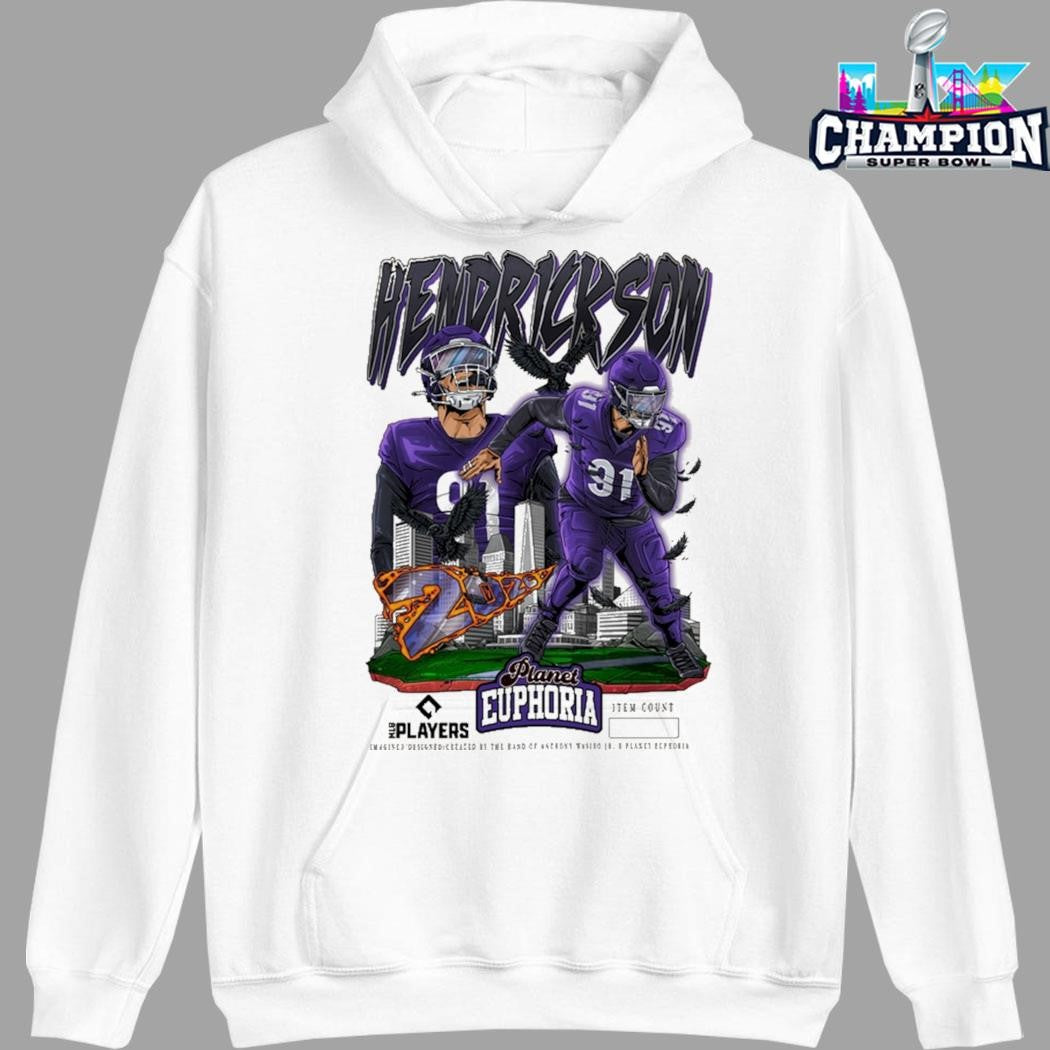 Baltimore Ravens Trey Hendrickson Planet Euphoria 2026 Shirt