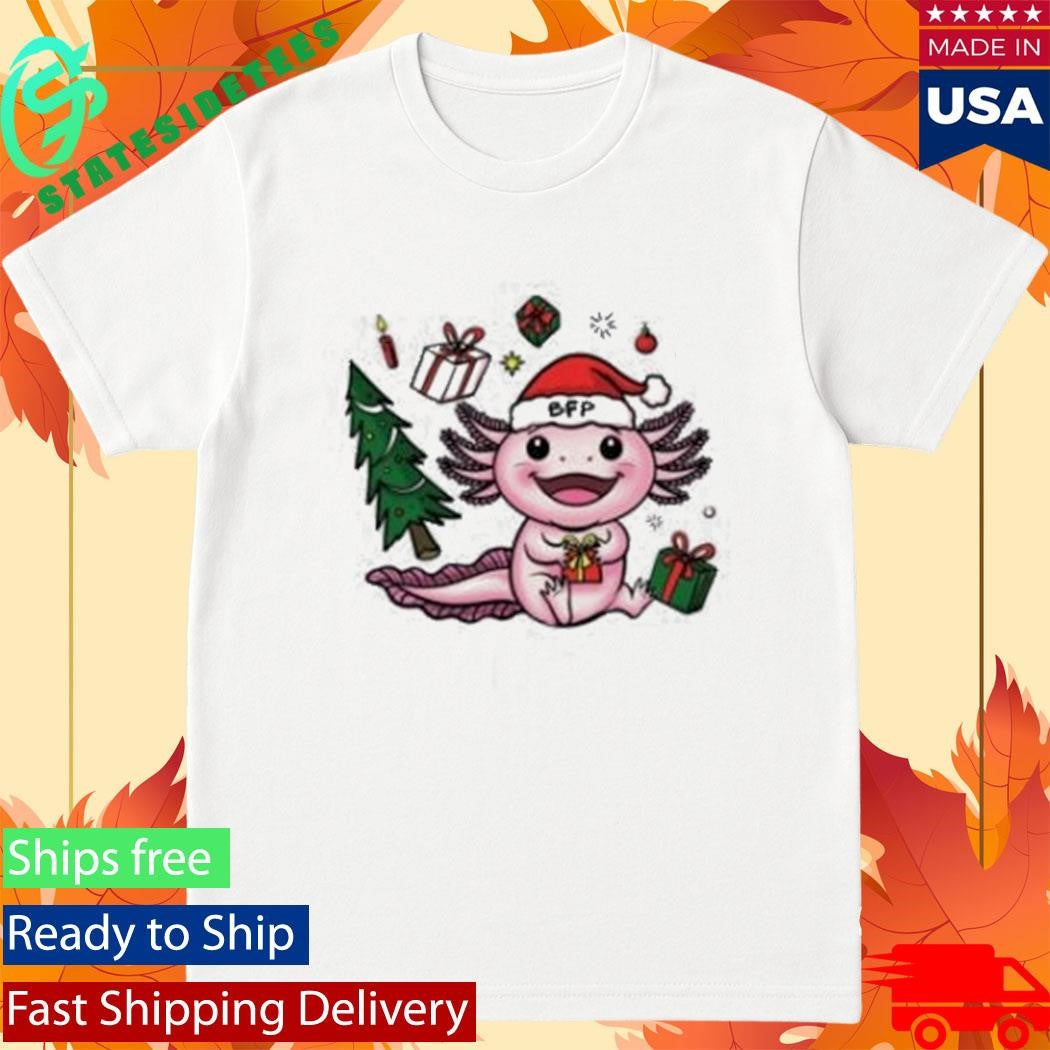 Bass Fishing Productions Axolotl Holiday Shirt