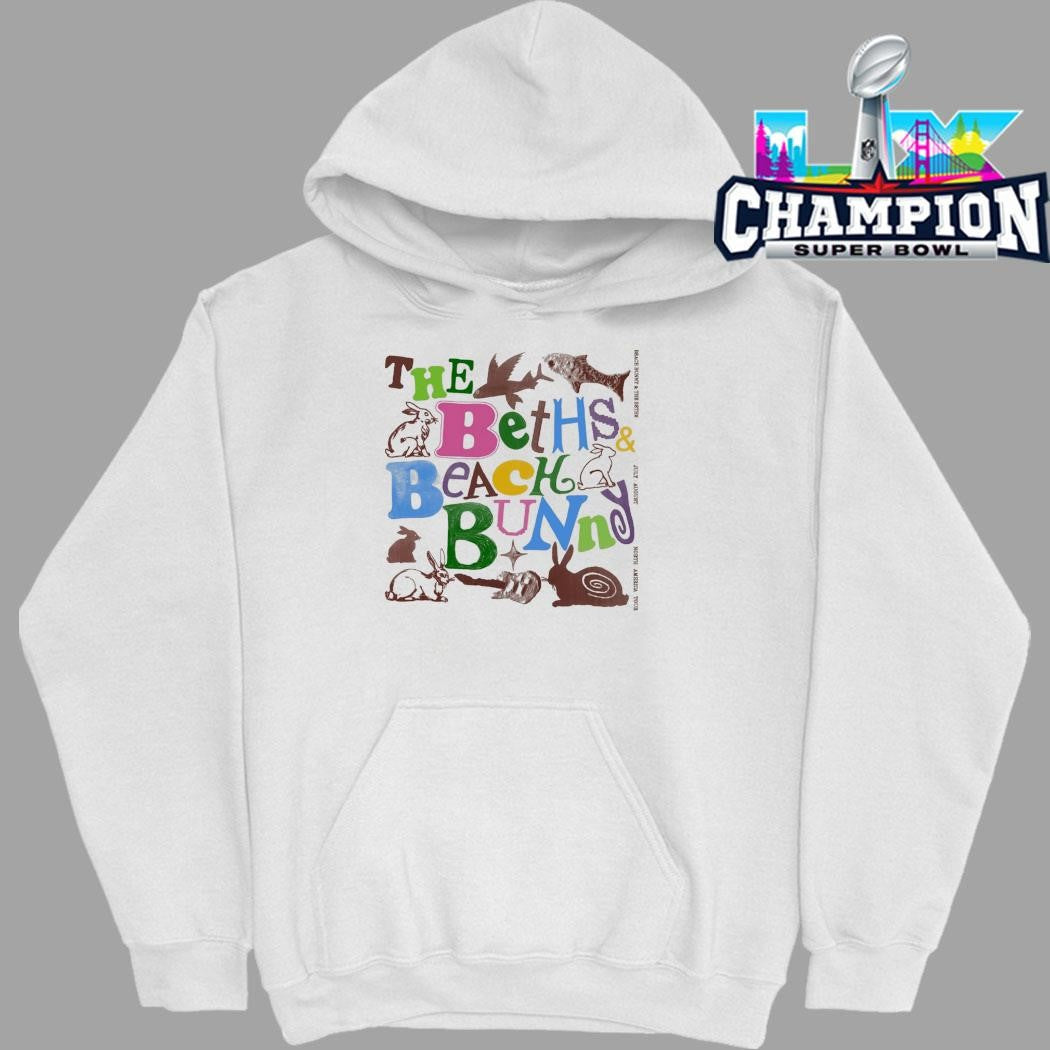 Beach Bunny X The Beths 2026 North America Tour Shirt