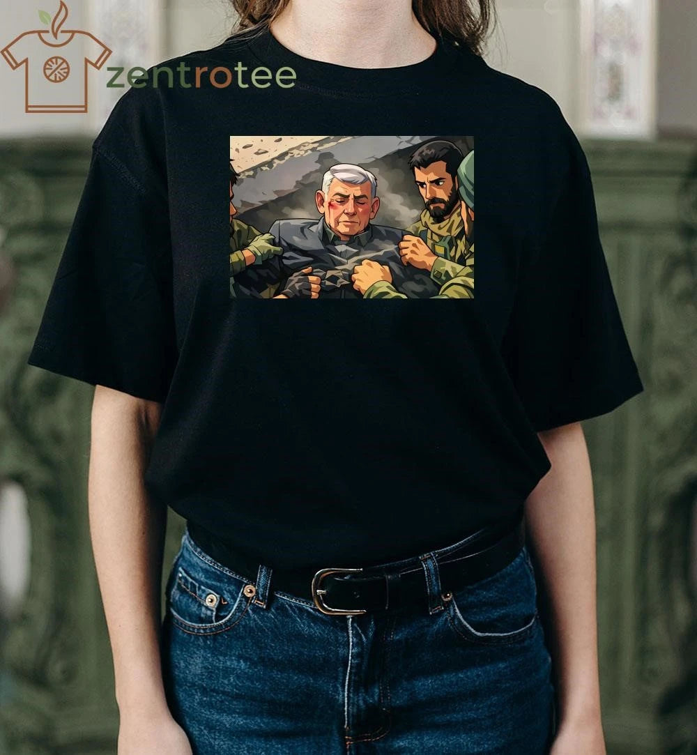Benjamin Netanyahu is dead cartoon shirt