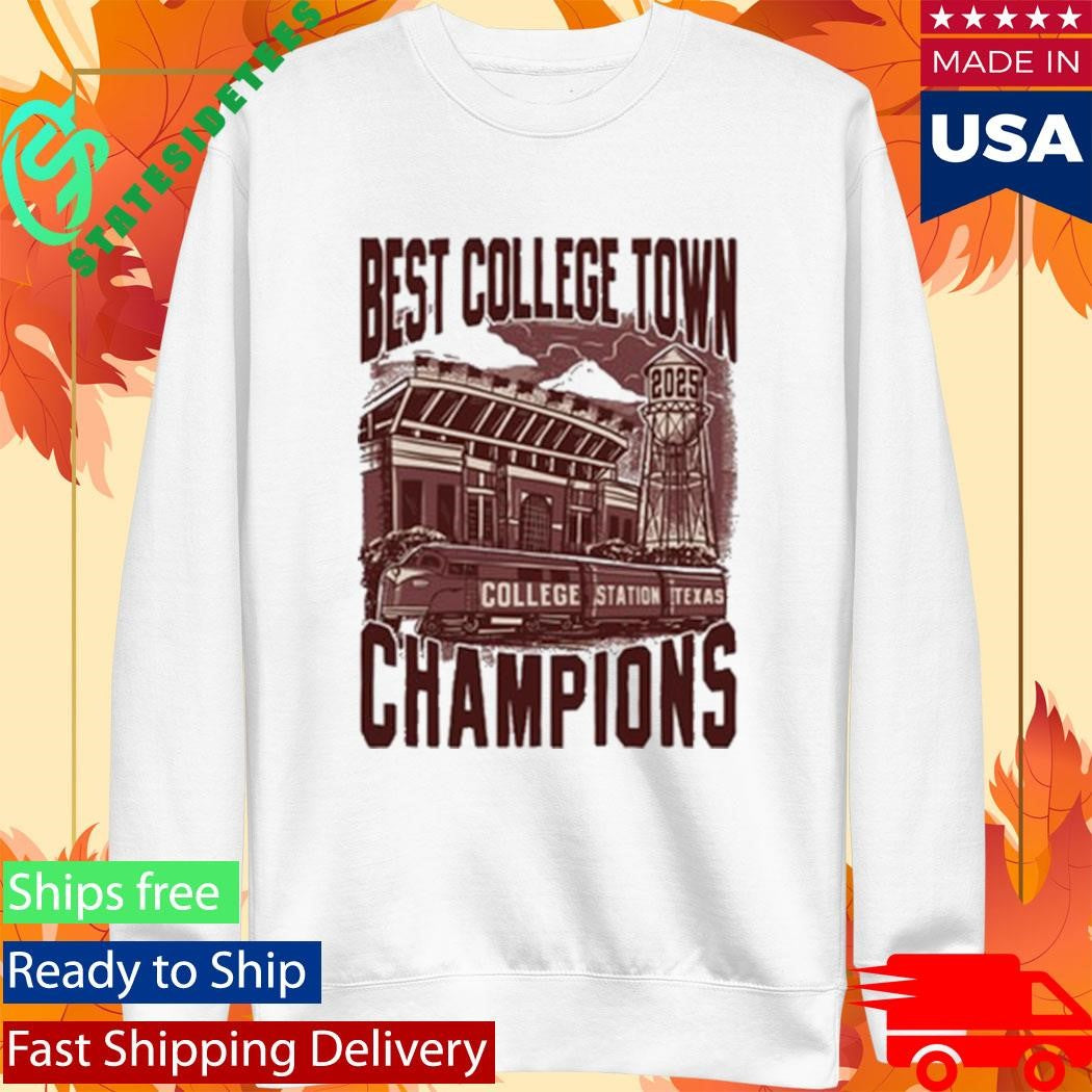 Best College Town Champions Shirt