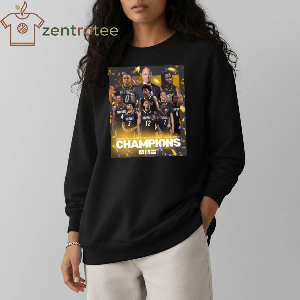 Best Prairie View A&amp;M University Panthers Men’s Basketball PVAMU 2026 SWAC Champions shirt