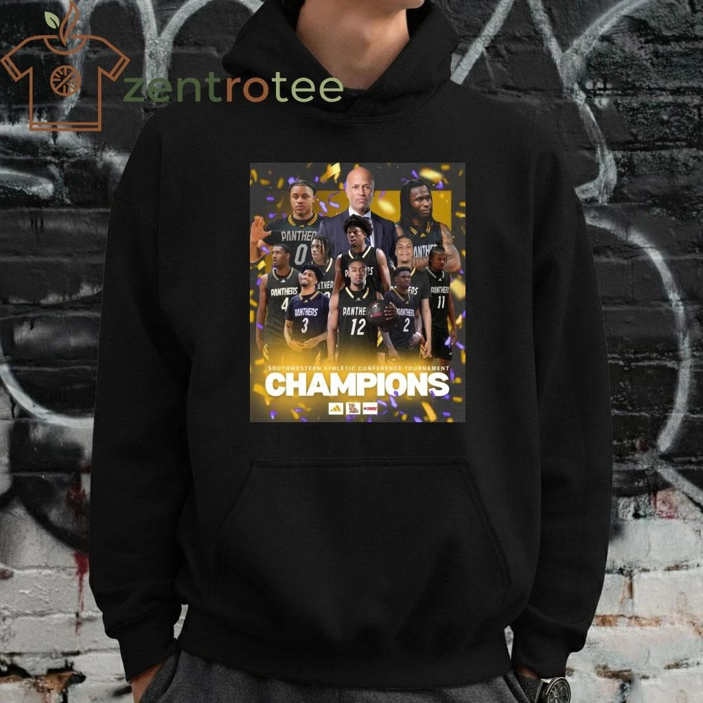 Best Prairie View A&amp;M University Panthers Men’s Basketball PVAMU 2026 SWAC Champions shirt