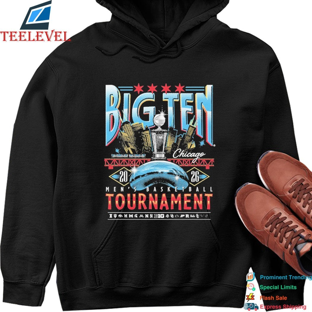 Big Ten Men’s Basketball Tournament Chicago 2026 Event Shirts
