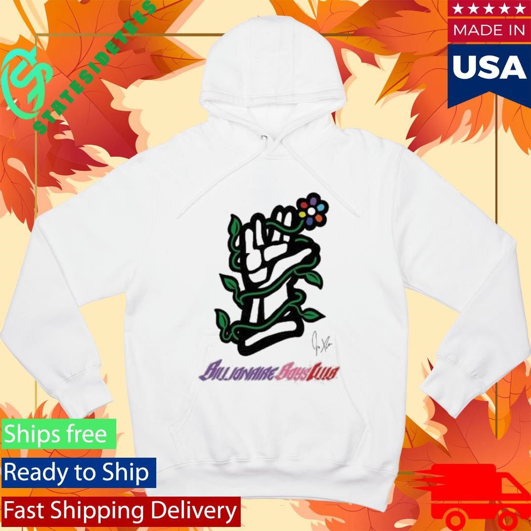 Billionaire Boys Club X Jae Tips Jae Tips Flower Hands Shirt