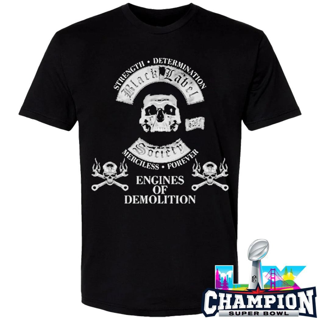 Black Label Society 2026 Engines Of Demolition Black Exclusive Shirt