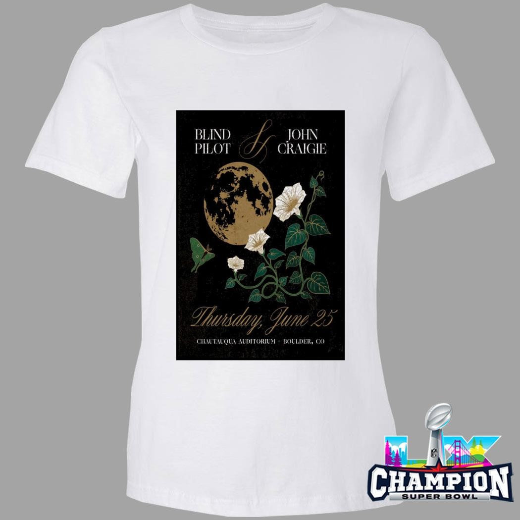 Blind Pilot And John Craigie In Boulder Co On Jun 25 2026 Shirt