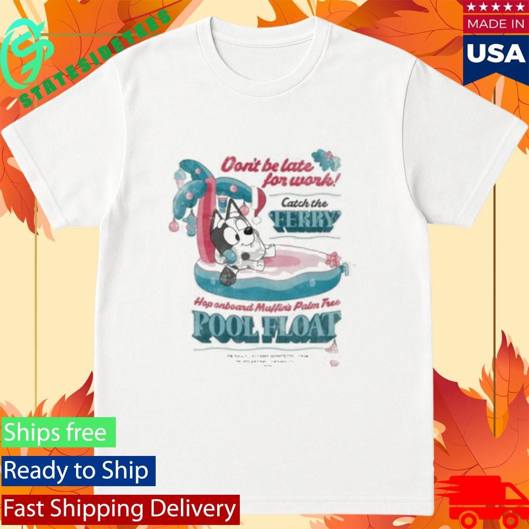 Bluey Adults Festive Ferry Shirt