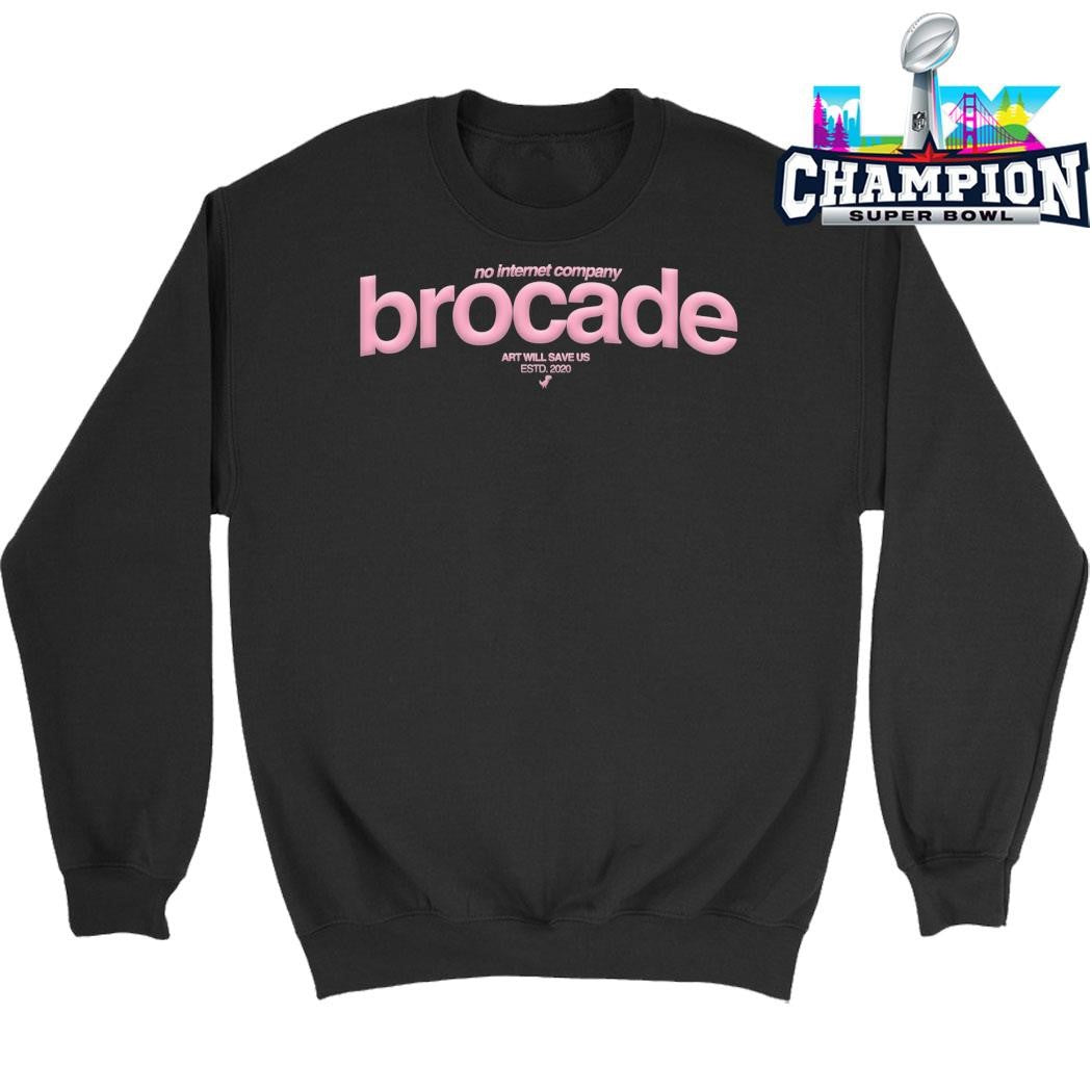 Brocade No Internet Company Shirt