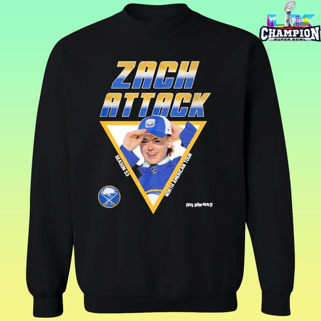 Buffalo Sabres Alexander Zach Benson North American Tour Shirt