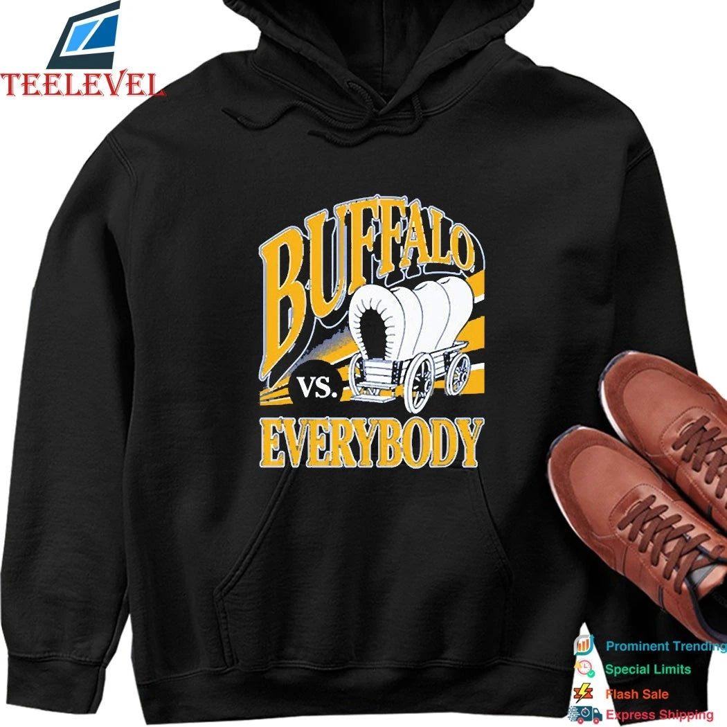 Buffalo Sabres Vs. Everybody Covered Wagon Shirts