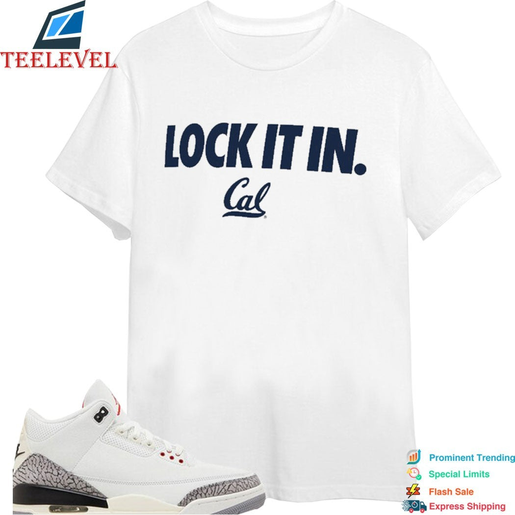 California Golden Bears Lock It In T-Shirt