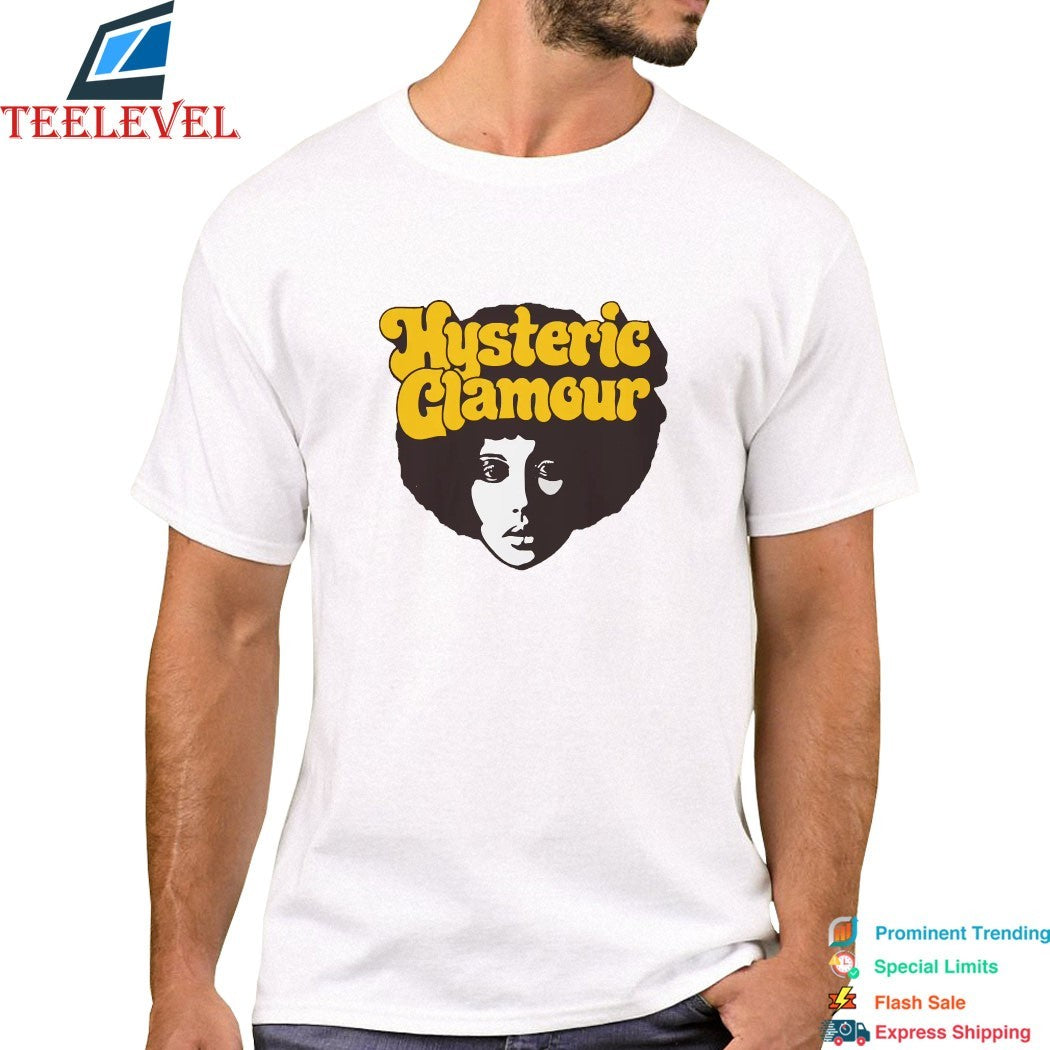 Carla Bruni Hysteric Glamour Afro Hair T-Shirts