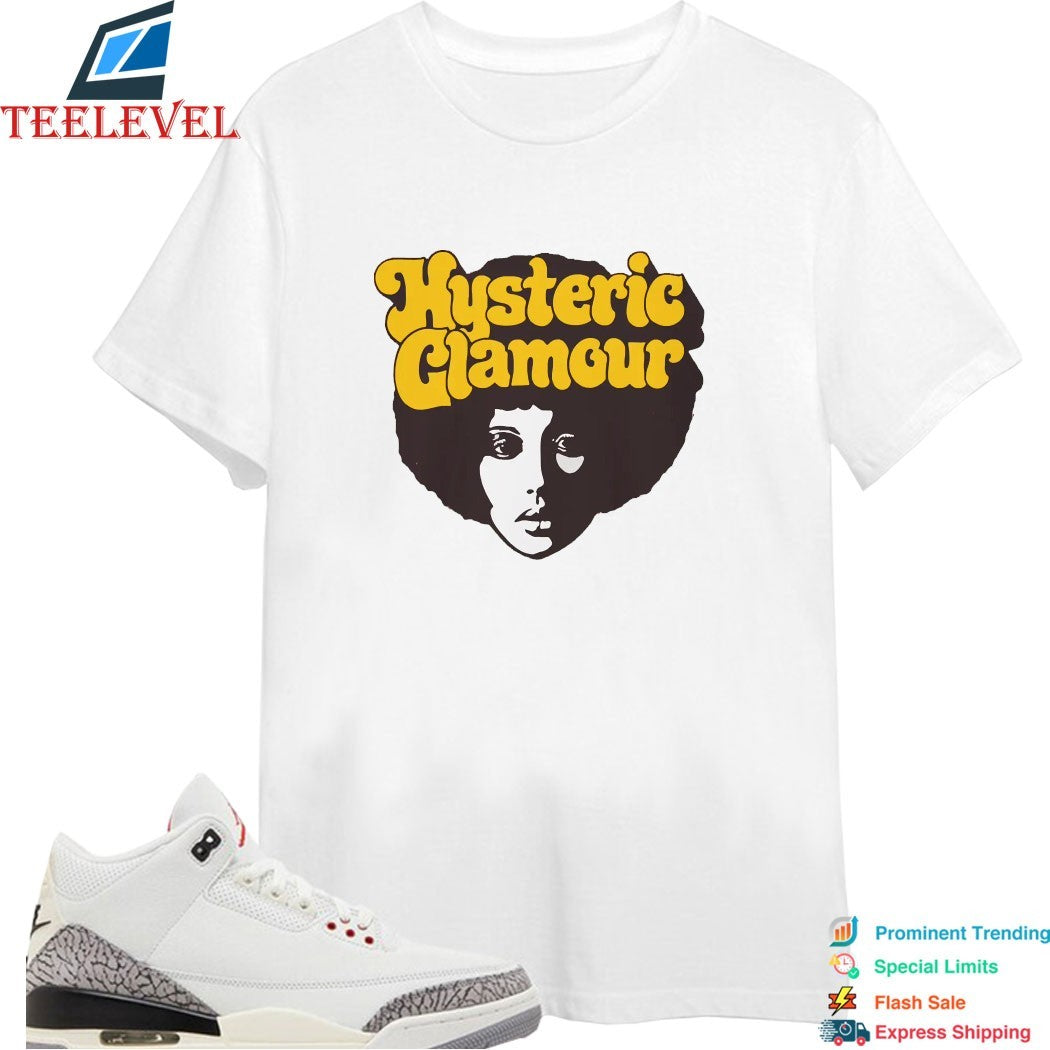 Carla Bruni Hysteric Glamour Afro Hair T-Shirts