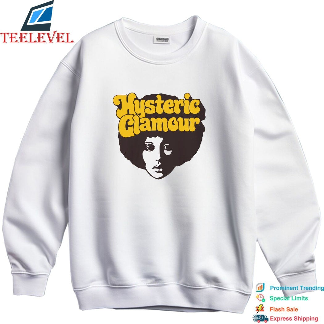 Carla Bruni Hysteric Glamour Afro Hair T-Shirts