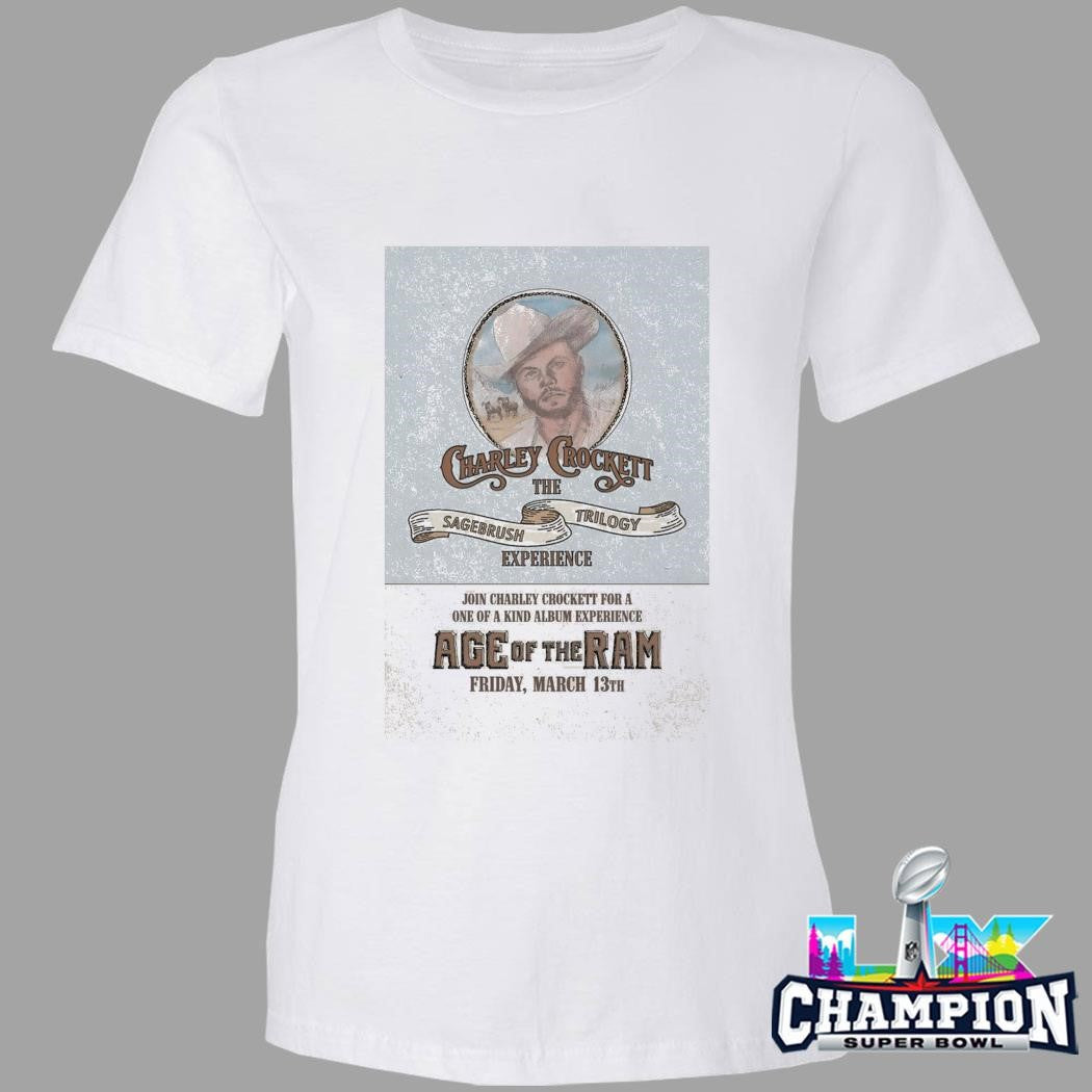 Charley Crockett At San Benito County Fairgrounds On Mar 13 2026 Shirt