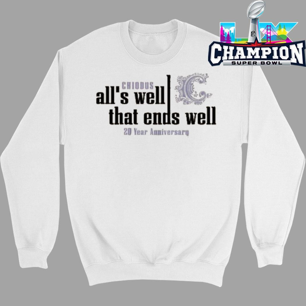 Chiodos All’s Well That Ends Well 20 Year Anniversary Shirt
