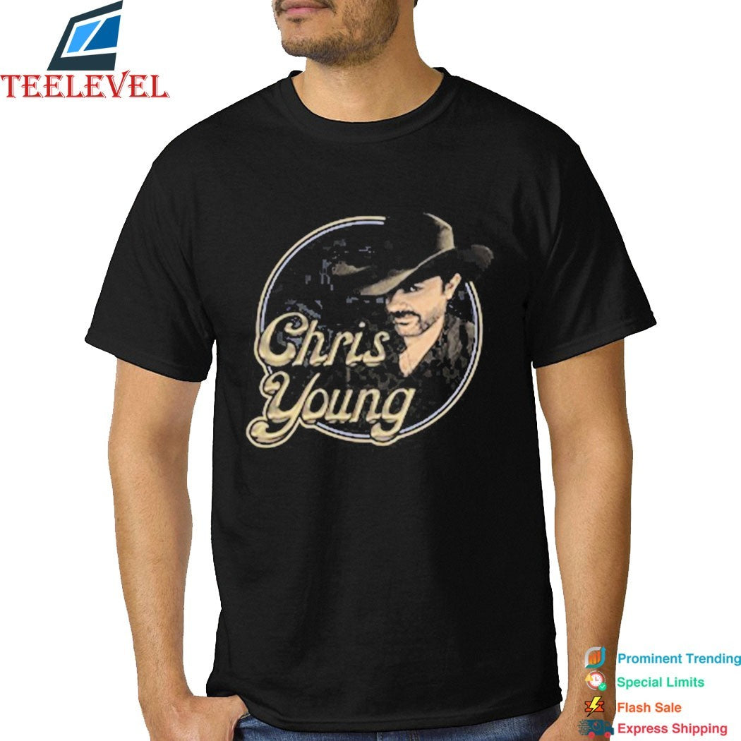 Chris Young Cowboy Hat T-shirts