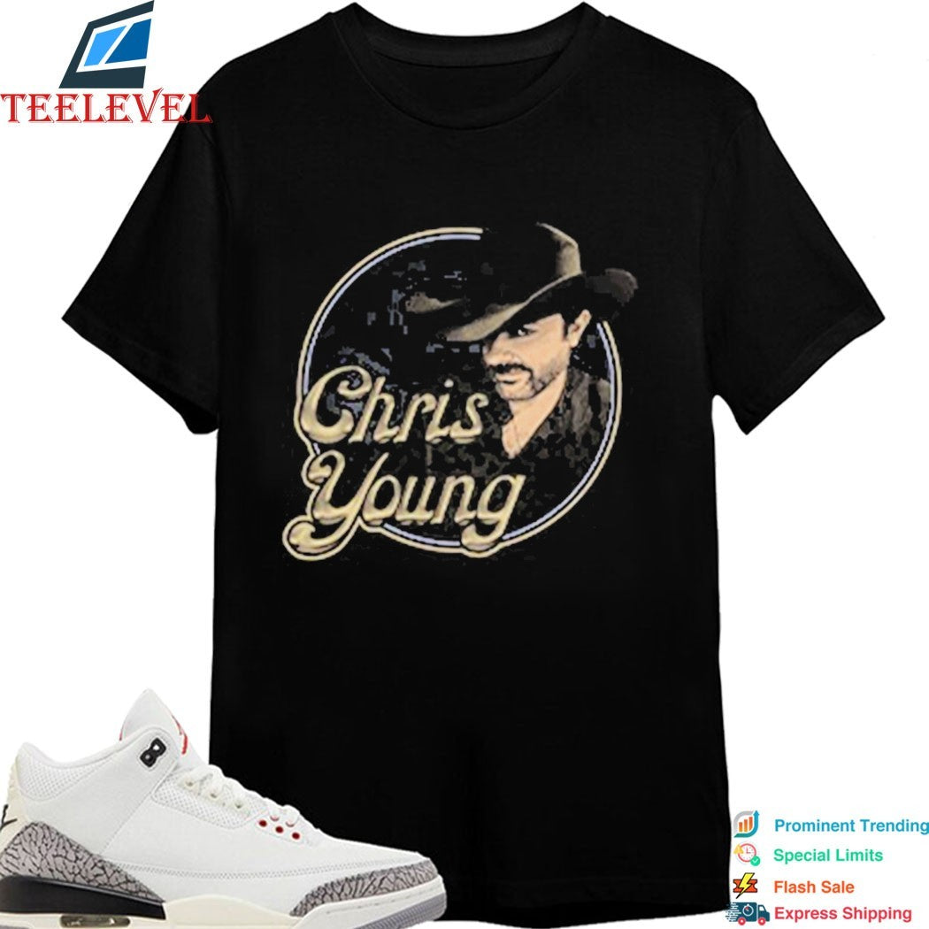 Chris Young Cowboy Hat T-shirts