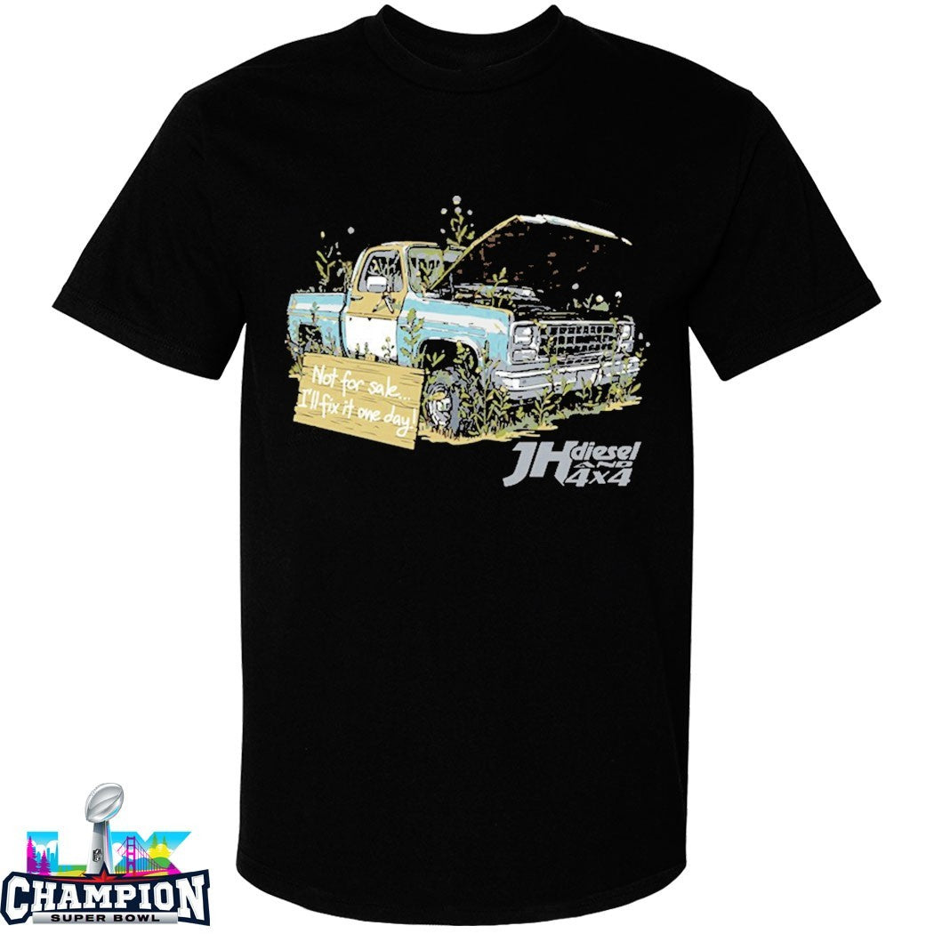 Cleetus Mcfarland JH’s Not For Sale I’ll Fix It One Day Pickup Truck T-shirts