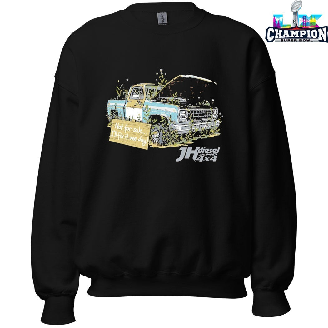 Cleetus Mcfarland JH’s Not For Sale I’ll Fix It One Day Pickup Truck T-shirts