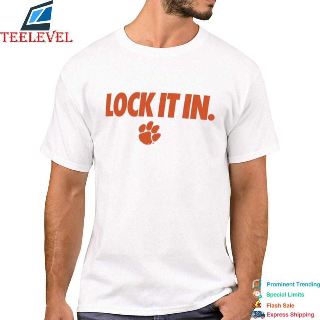 Clemson Tigers Lock It In T-Shirt