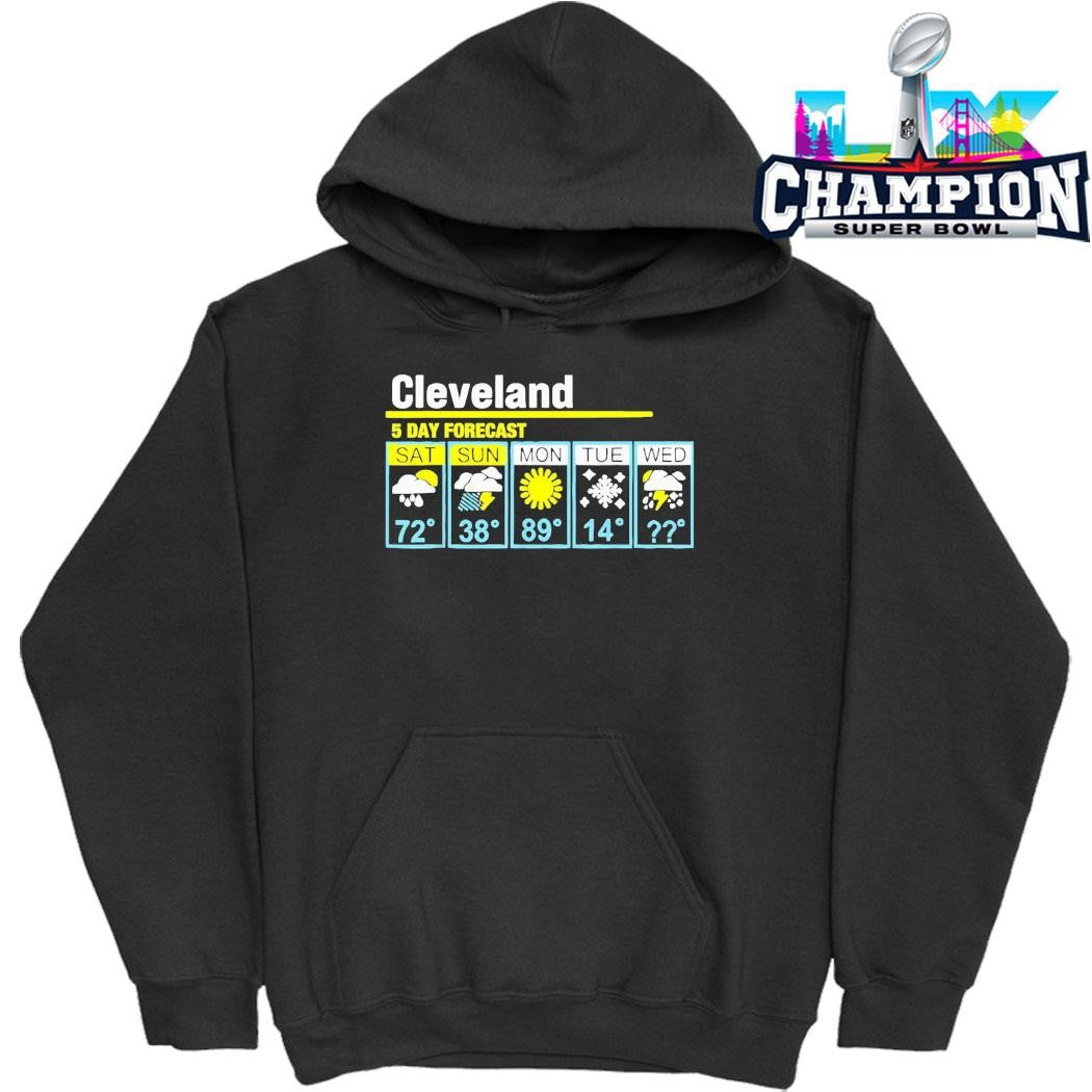 Cleveland 5 Day Forecast Shirt
