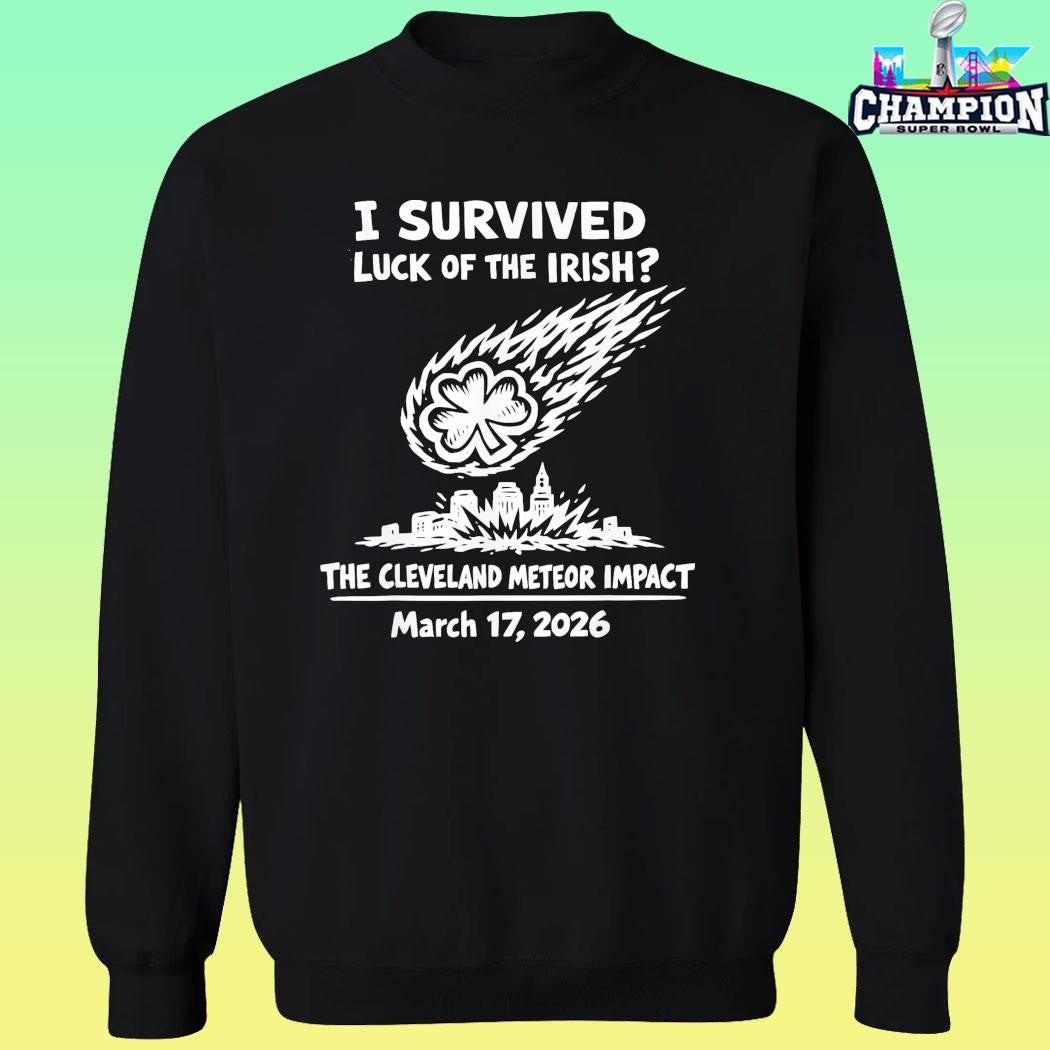 Cleveland I Survived Luck Of The Irish Shirt