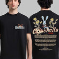 Coachella 2026 Merch In Indio California Ribbons #038 Roses 2026 Lineup T Shirt