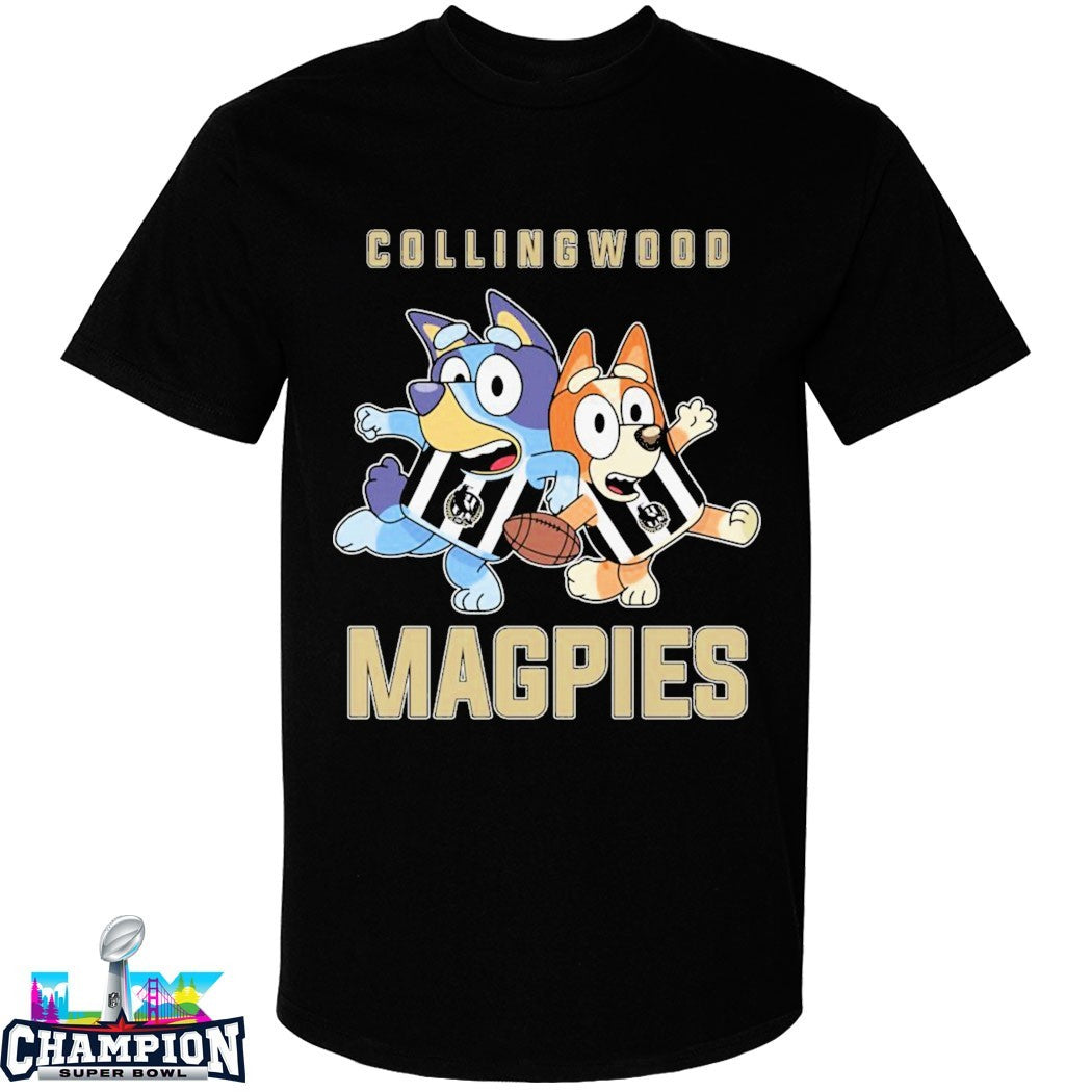 Collingwood Magpies Bluey T-shirts