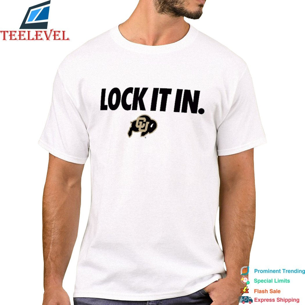 Colorado Buffaloes Lock It In  T-Shirts