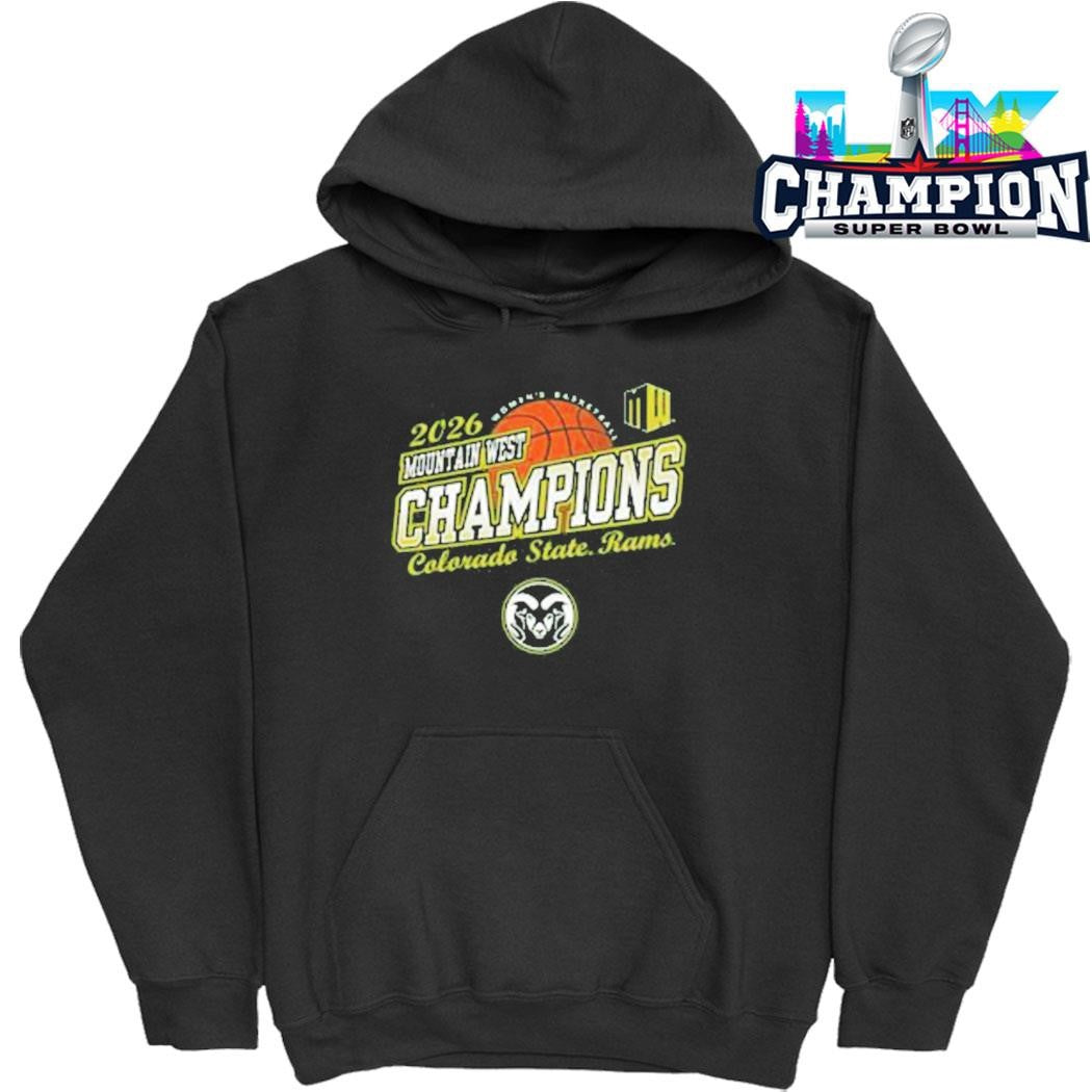 Colorado State Rams Women’s Basketball 2026 Mountain West Tournament Champions Shirt