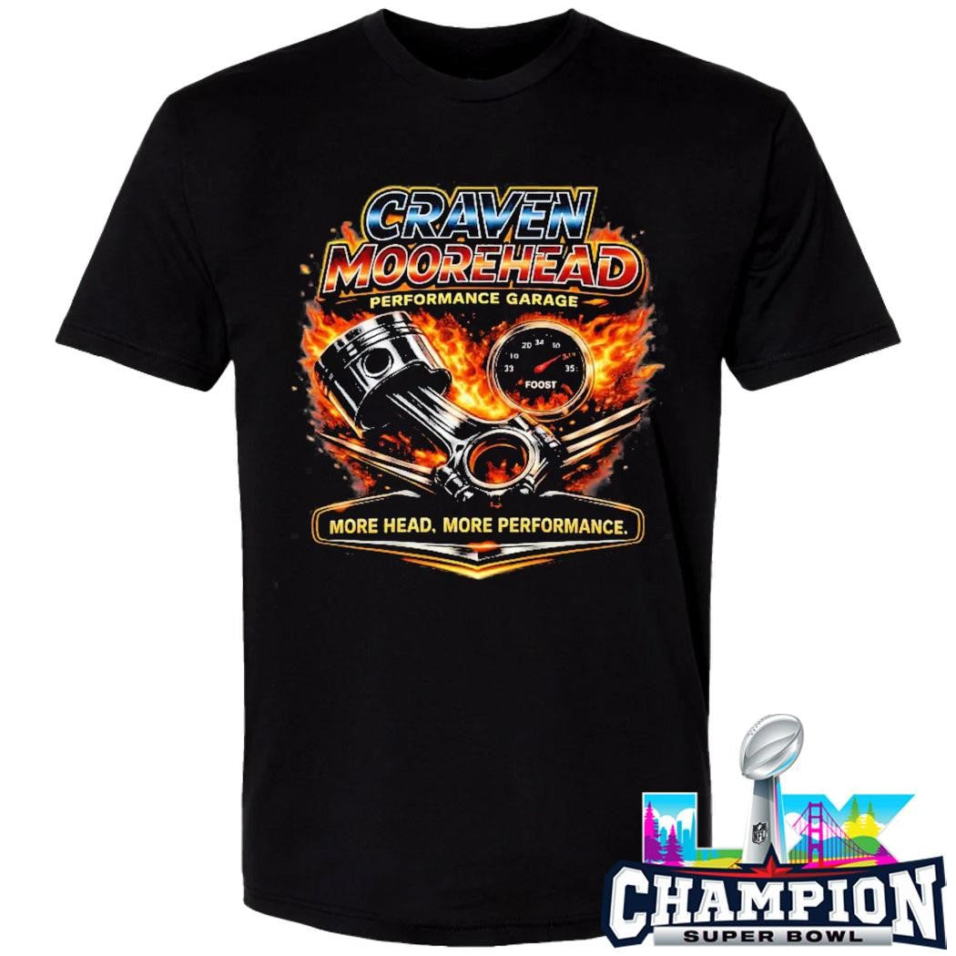 Craven Moorehead Performance Garage Moorehead More Performance Shirt