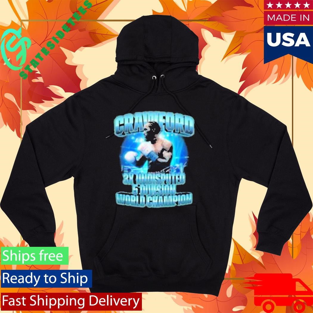 Crawford 3X Undisputed 5-Division Champion Shirt