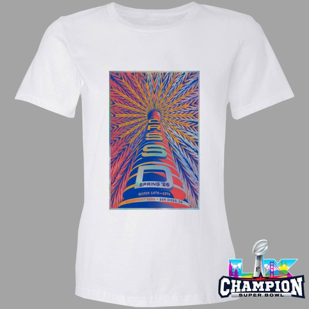 Crssd Fest Spring Tour 2026 Shirt