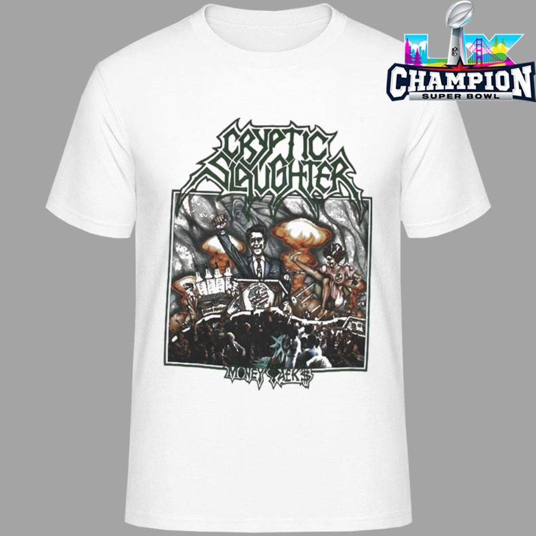 Cryptic Slaughter Thrash Usa Shirt