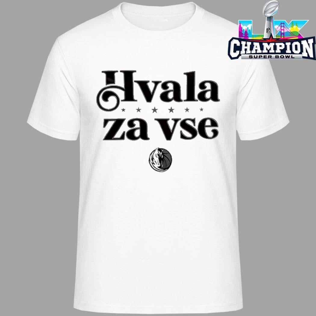 Dallas Mavericks Hvala Za Vse Shirt