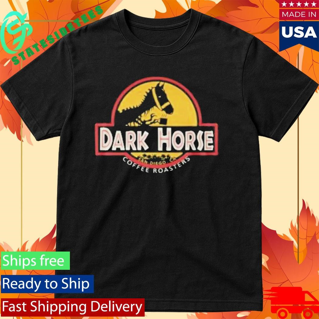Dark Horse Coffee Roasters Jurassic Horse Shirt