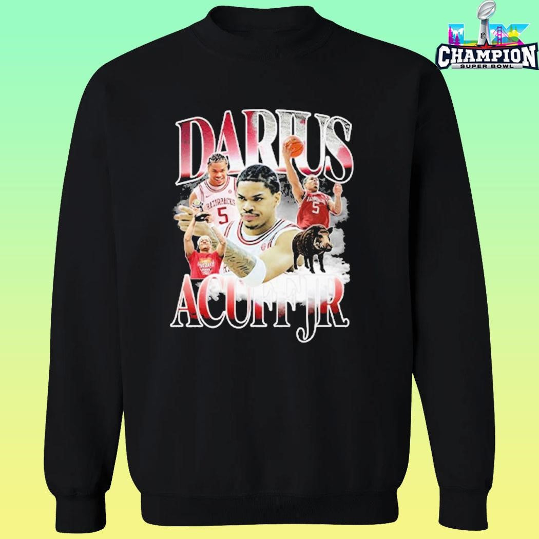 Darus Acuff Jr Arkansas Razorbacks Shirt